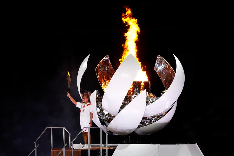 东京奥运开幕式点火仪式
