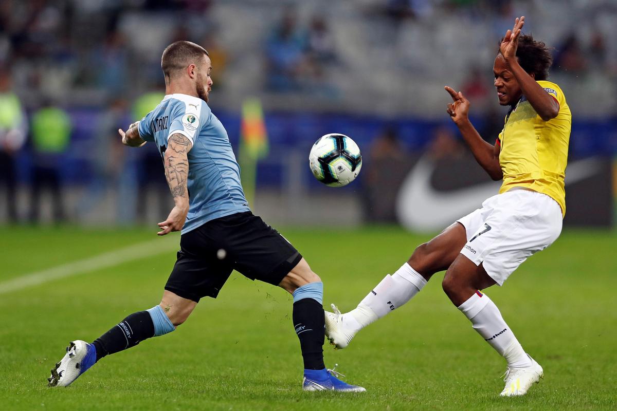 乌拉圭1:0厄瓜多尔