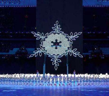 2022冬奥会开幕式点火仪式
